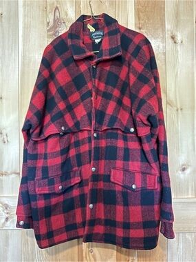 Buffalo plaid jacket pioneer sportsman made in Canada